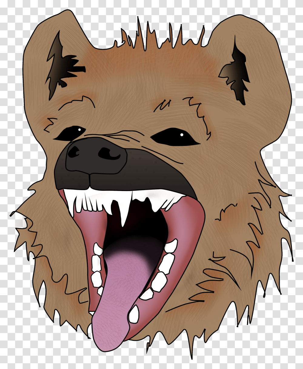 Hyena Logo Hyena Cartoon, Teeth, Mouth, Lip, Bird Transparent Png