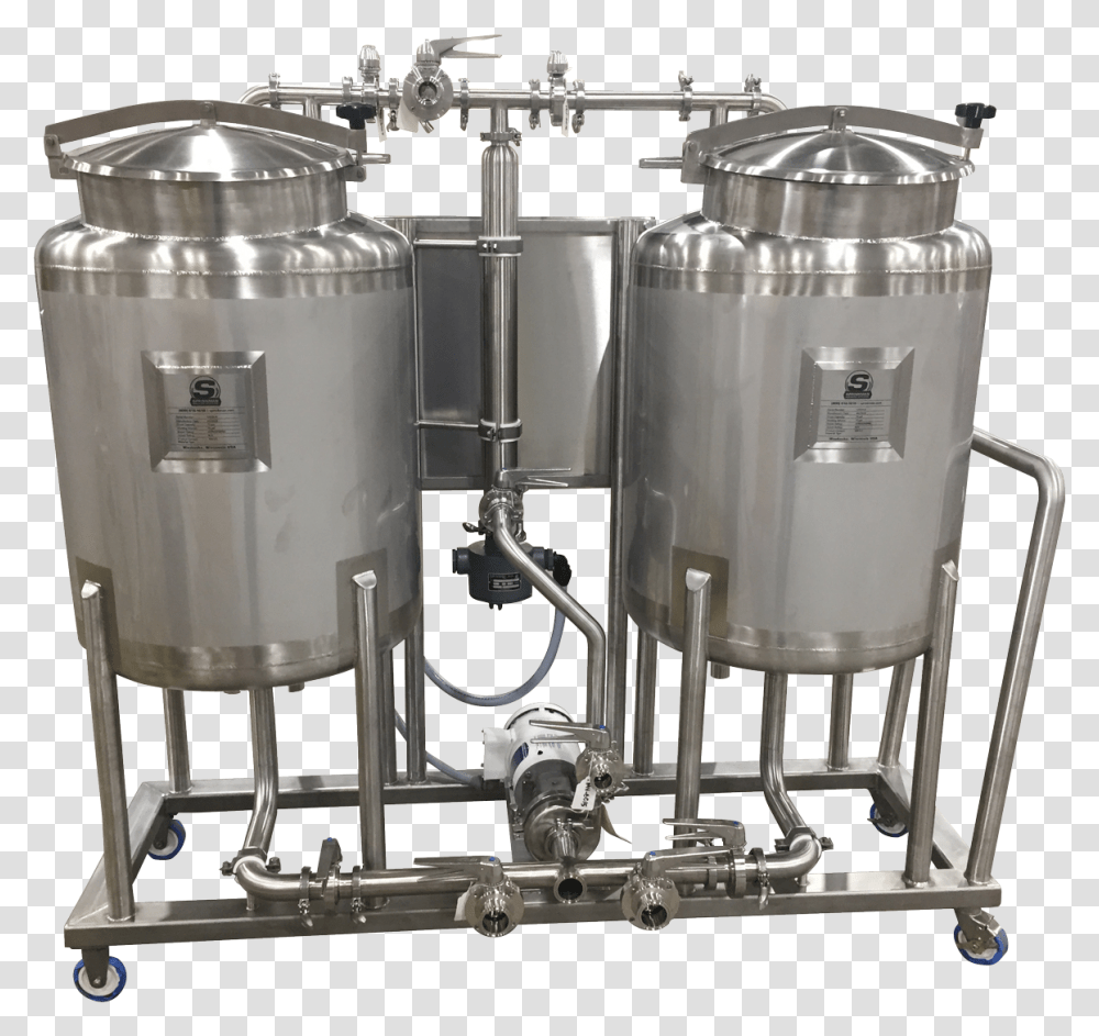Hygienic Manufacturing Tanks, Factory, Building, Brewery, Mixer Transparent Png