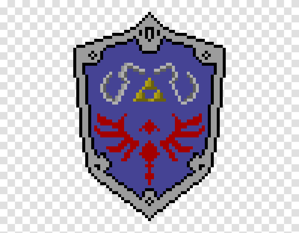 Hylian Shield Pixel Art Maker, Rug, Armor, Pac Man Transparent Png