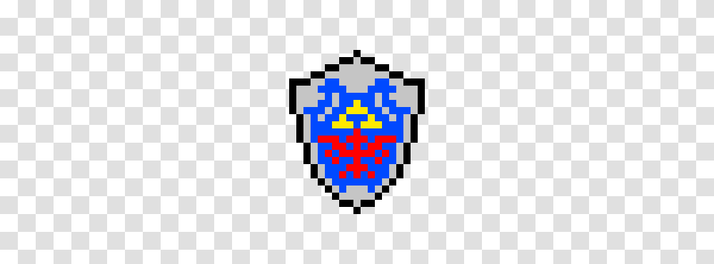 Hylian Shield Pixel Art Pixel Art Maker, Pattern, Ornament, Pac Man Transparent Png