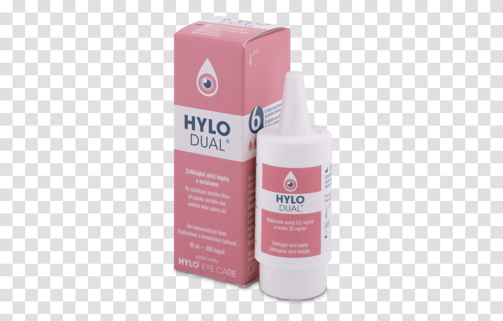Hylo Dual Eye Drops, Cosmetics, Bottle, Lotion, Toothpaste Transparent Png