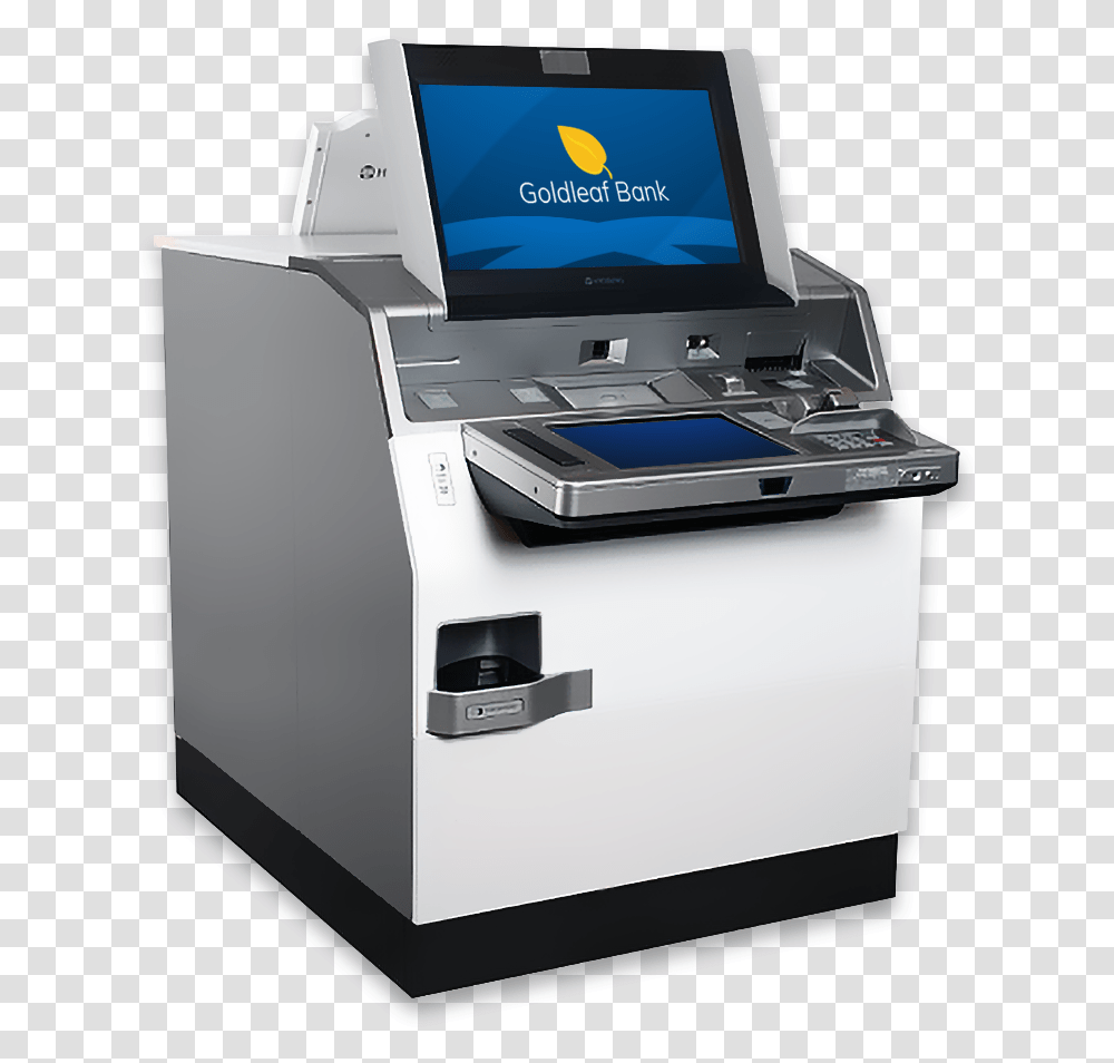 Hyosung Atm For Financial Industries And Branch Transformation Atm Solution, Machine, Printer, Laptop, Pc Transparent Png