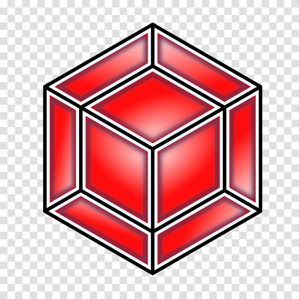 Hyper Cube Red Icons, Rubix Cube, Mailbox, Letterbox Transparent Png