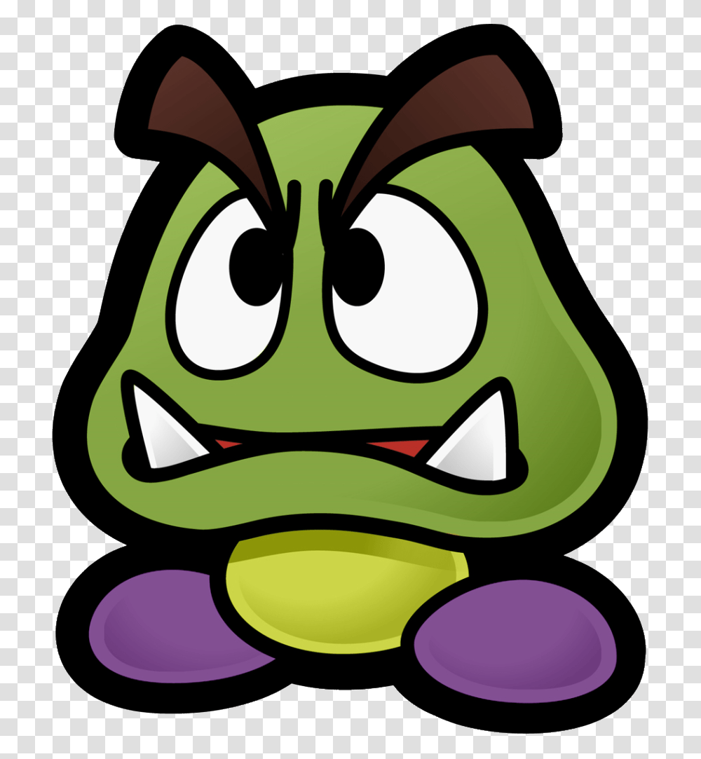 Hyper Goomba Woah Paper Mario The Thousand Year Door Goomba, Plant, Food, Vegetable, Produce Transparent Png