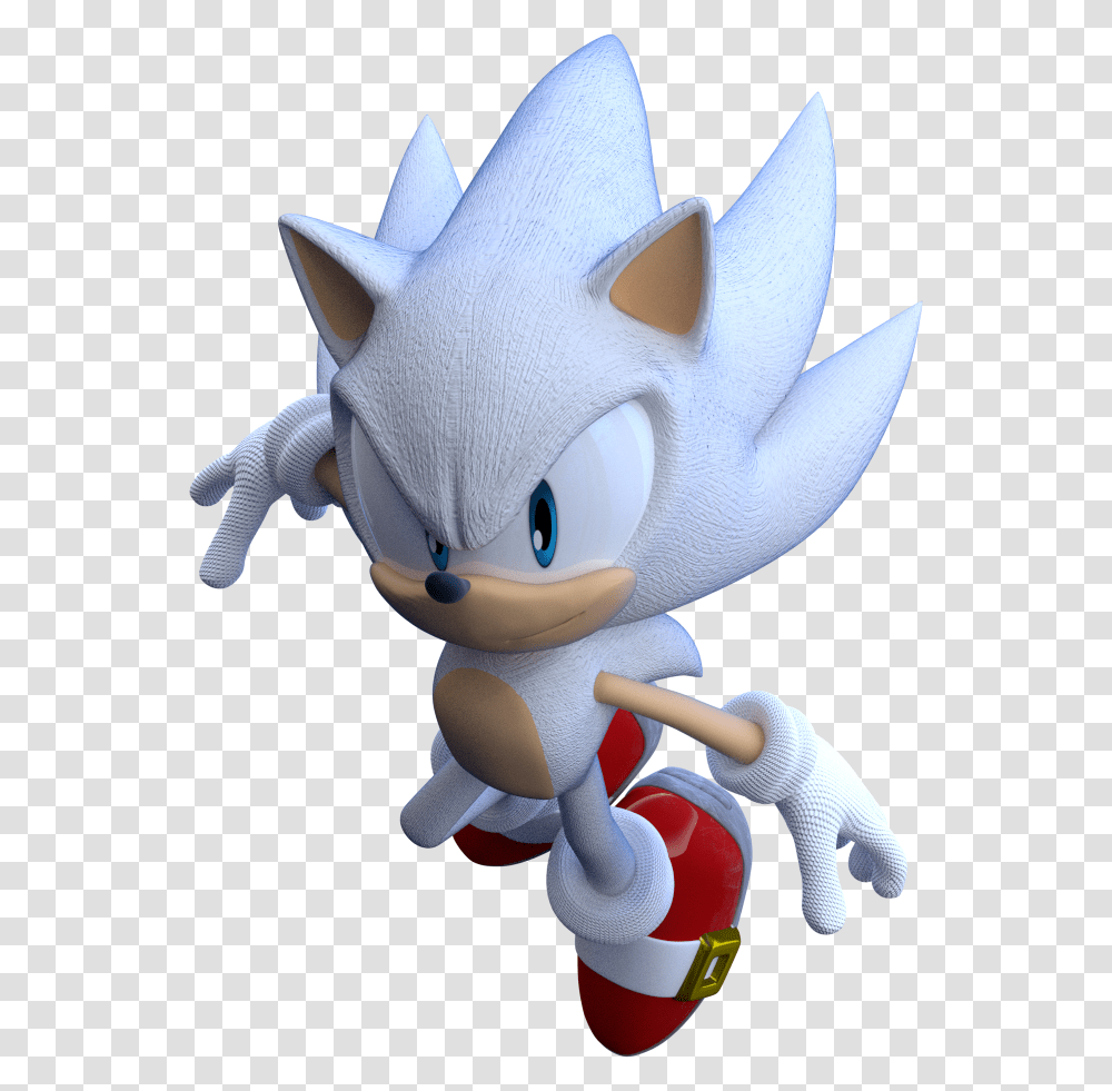 Hyper Sonic The Hedgehog Plush, Toy, Figurine, Doll Transparent Png