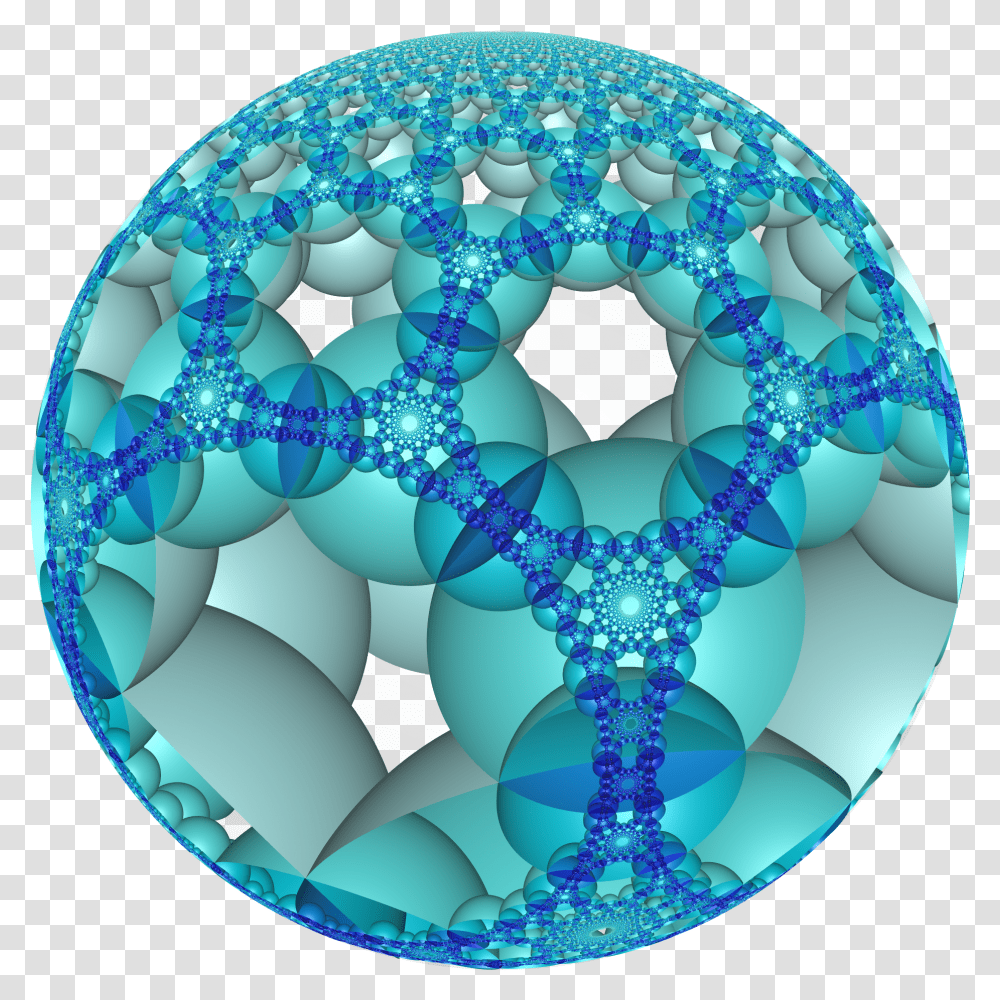 Hyperbolic Honeycomb 3 6 6 Poincare Circle, Sphere, Pattern, Ornament, Fractal Transparent Png