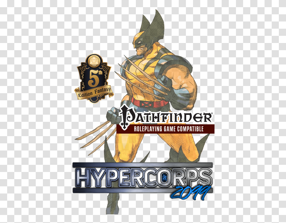 Hypercorps 2099 Wolverine Promo Wolverine Marvel Vs Capcom, Poster, Advertisement, Person, Human Transparent Png