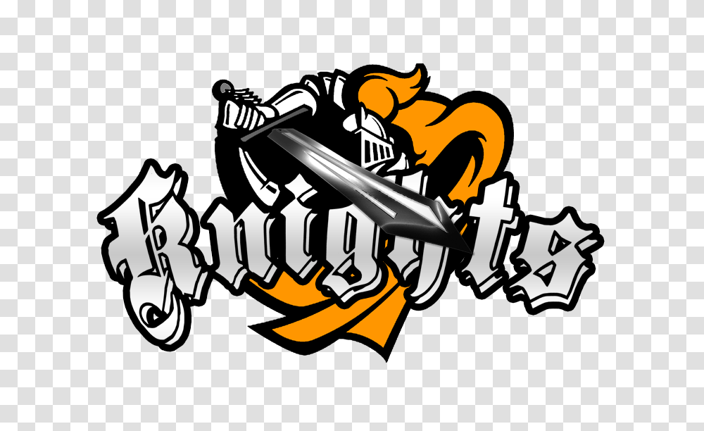Hyperdesign Knights Baseball Team Logo, Chain Saw, Tool, Weapon, Building Transparent Png