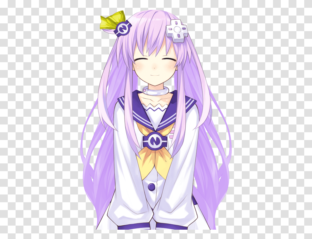 Hyperdimension Neptunia Nepgear Sprite, Comics, Book, Manga, Doll Transparent Png