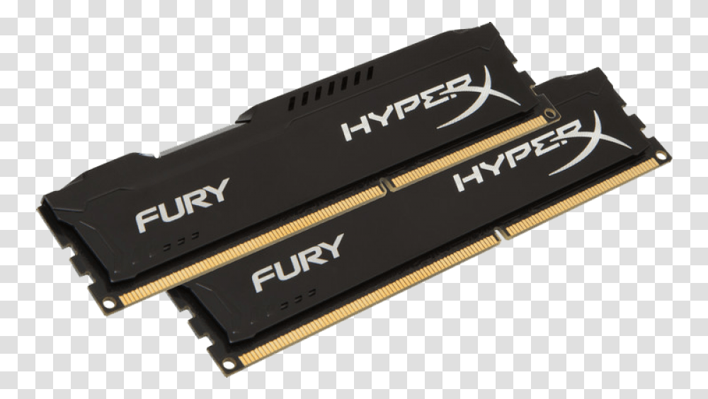 Hyperx Fury Black 16gb Ddr4 2400mhz Cl15 Random Access Memory, Electronics, Hardware, Computer Hardware, RAM Memory Transparent Png