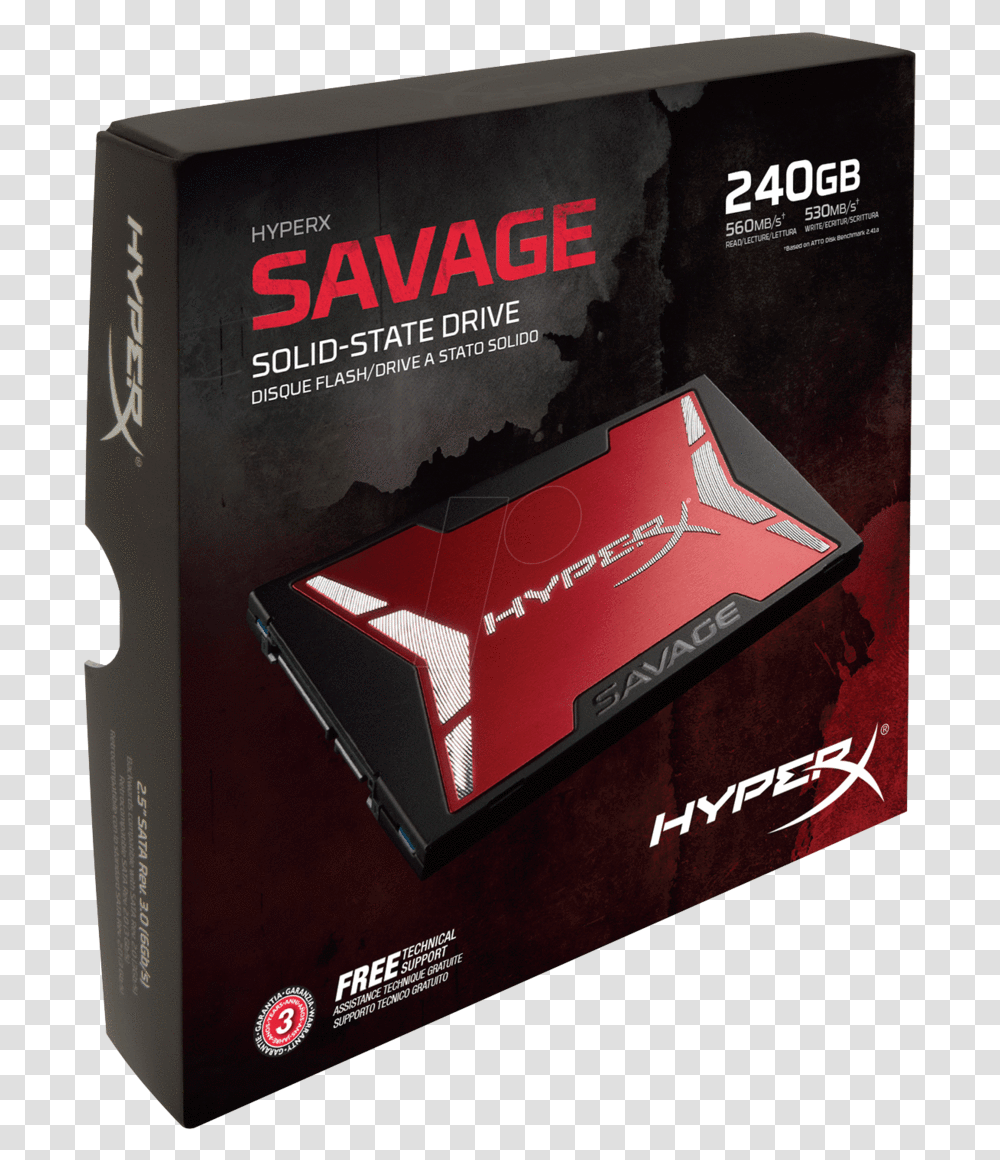 Hyperx Savage Ssd Phison Ps3110 S10 Download Hyperx Savage 480gb Ssd, Advertisement, Poster, Paper Transparent Png