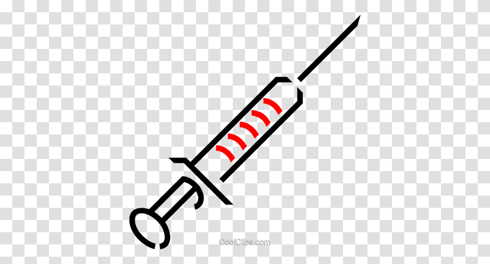 Hypodermic Needle Royalty Free Vector Clip Art Illustration, Injection, Dynamite, Bomb, Weapon Transparent Png
