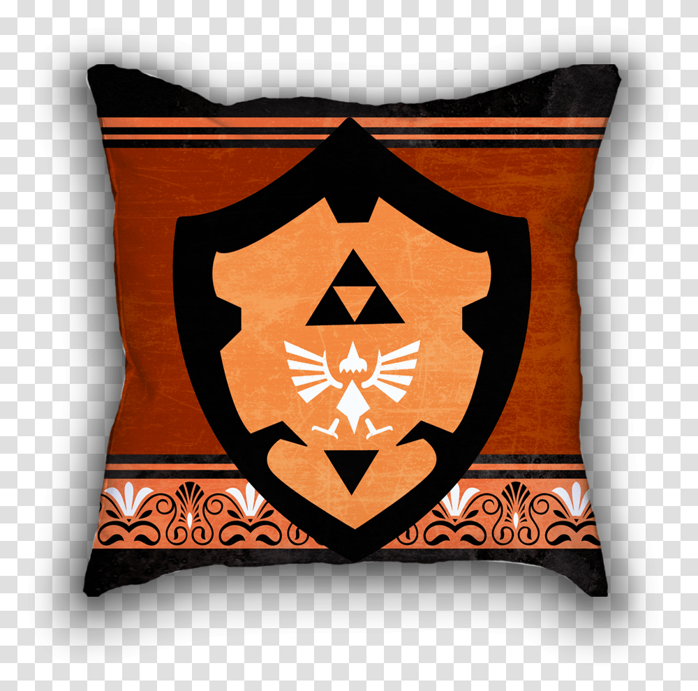Hyruleshield Mockup Original Cushion, Pillow, Logo, Emblem Transparent Png