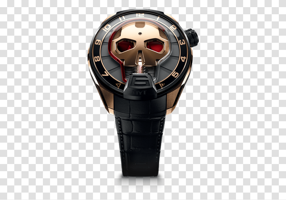 Hyt Watches Skull, Wristwatch, Helmet, Apparel Transparent Png