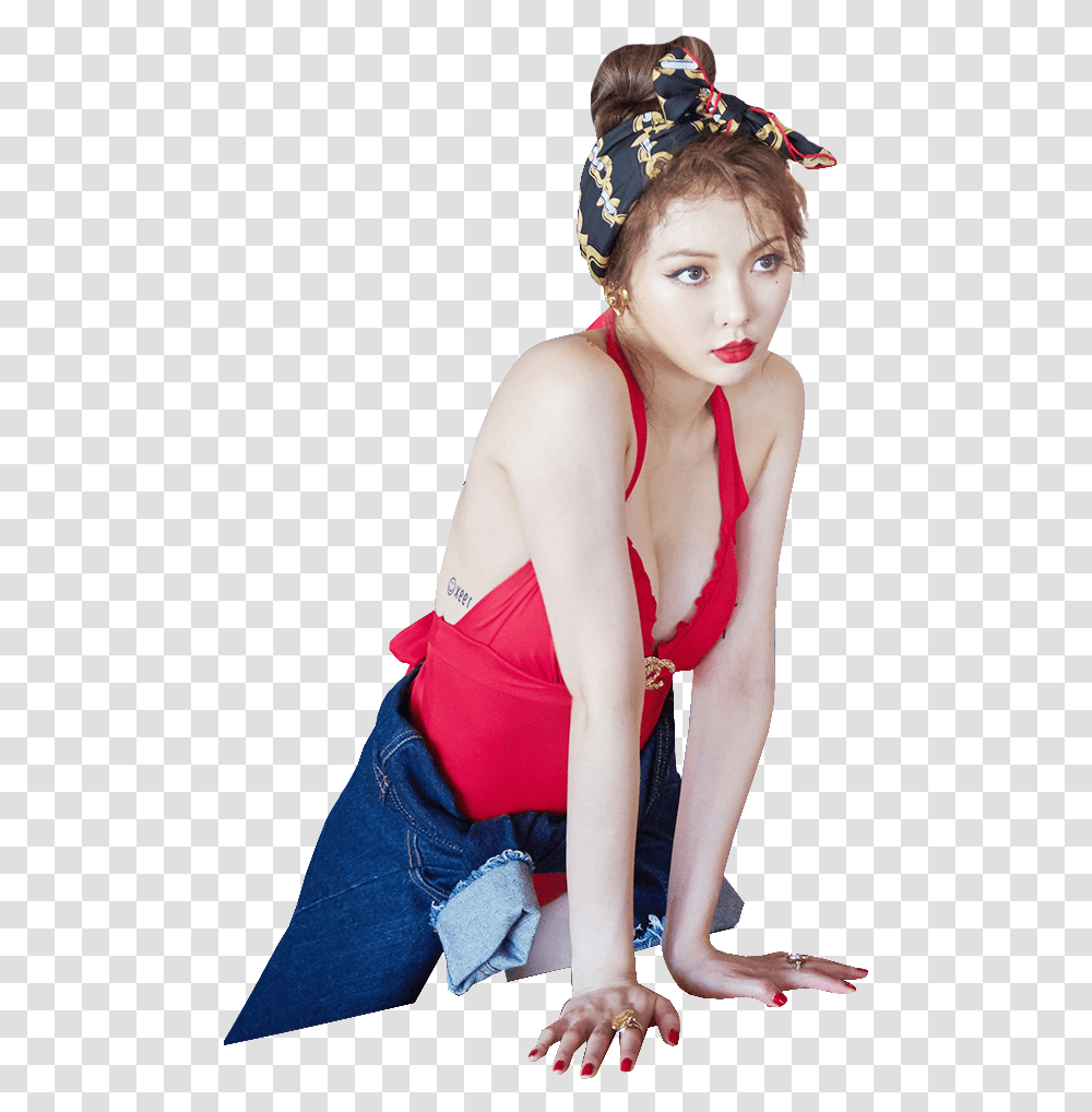 Hyuna K Pop K Pop Hyuna Kpop Kpop Hyuna Hyona Girl, Lingerie, Underwear, Person Transparent Png