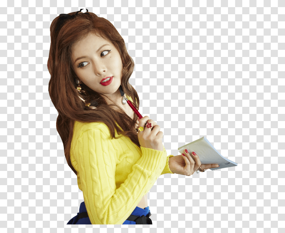Hyuna Lips Before And After, Apparel, Person, Human Transparent Png