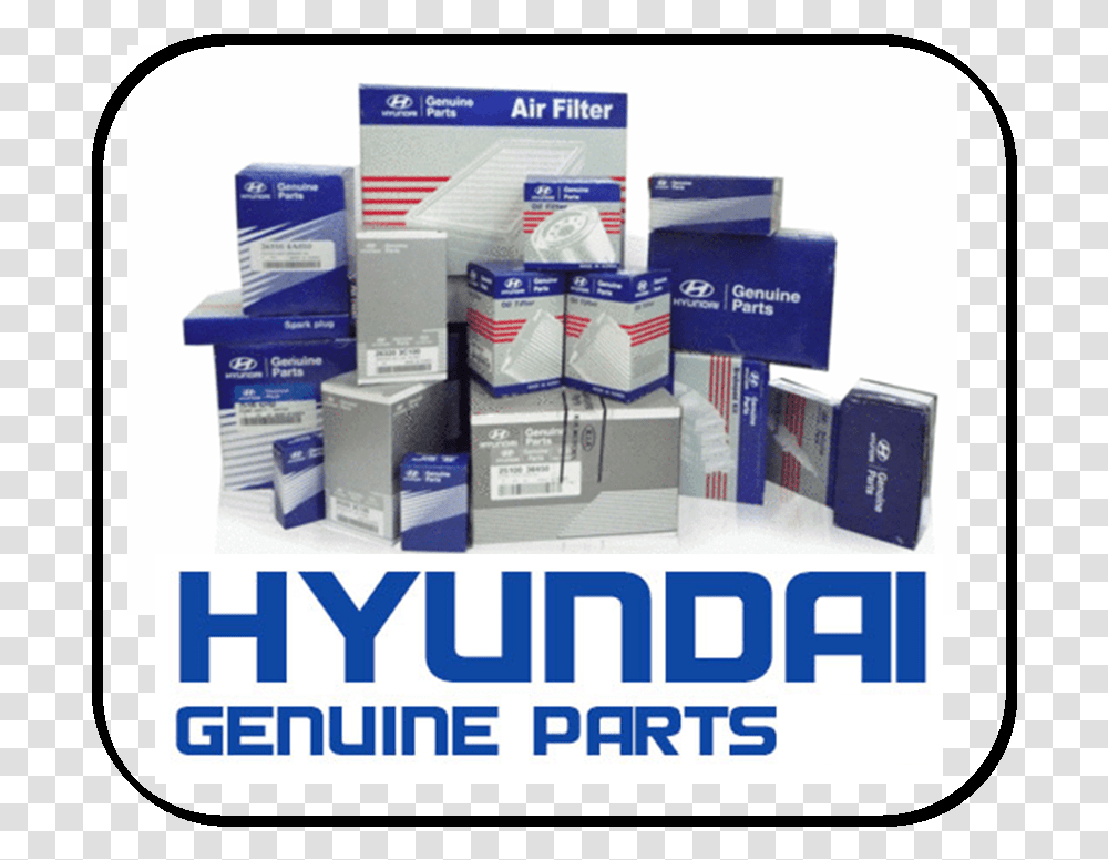 Hyundai Auto Parts Hyundai Genuine Spare Parts, First Aid, Box, Bandage, Carton Transparent Png