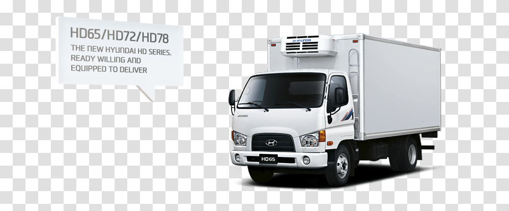 Hyundai Hd Camion De Carga, Truck, Vehicle, Transportation, Van Transparent Png
