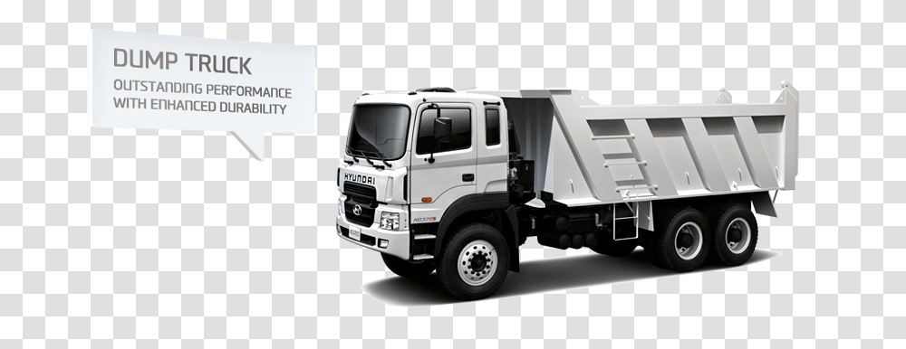 Hyundai Hd270 Dump Truck, Vehicle, Transportation, Wheel, Machine Transparent Png