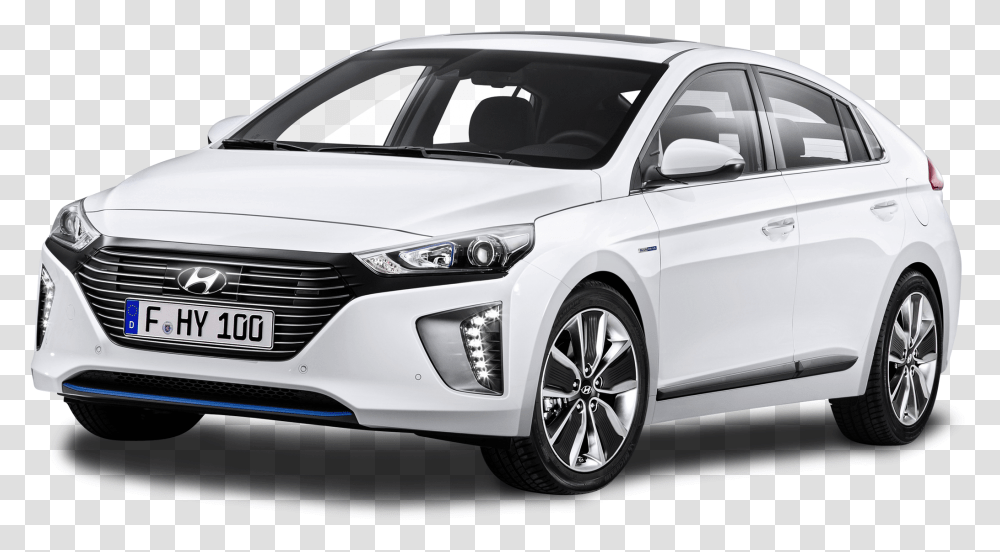 Hyundai Ioniq White Car Image Hyundai Ioniq Hybrid Price, Sedan, Vehicle, Transportation, License Plate Transparent Png