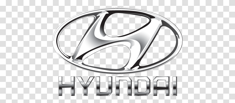 Hyundai Logo, Trademark, Emblem, Sunglasses Transparent Png