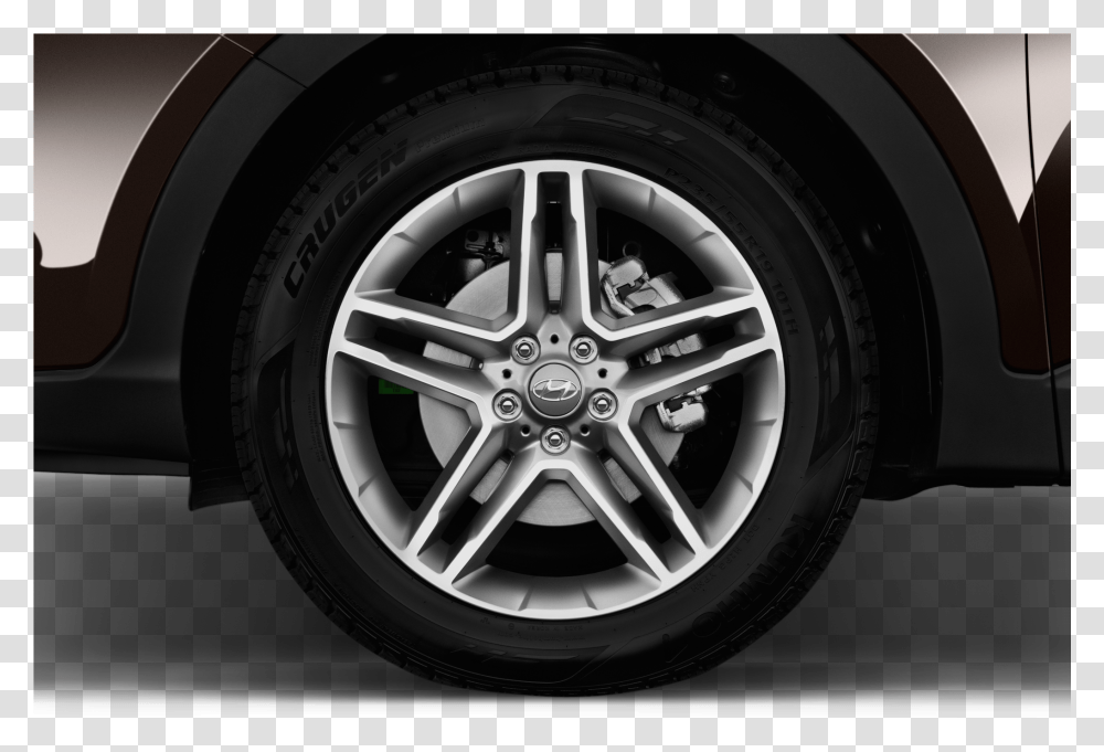 Hyundai Santa Fe 2017 Wheel Grand Santa Fe Wheels, Tire, Machine, Car Wheel, Alloy Wheel Transparent Png