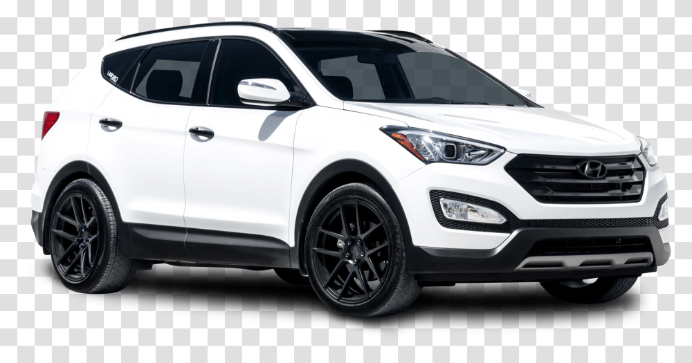 Hyundai Santa Fe White Car Image Nissan X Trail 2018 Aero, Vehicle, Transportation, Automobile, Suv Transparent Png