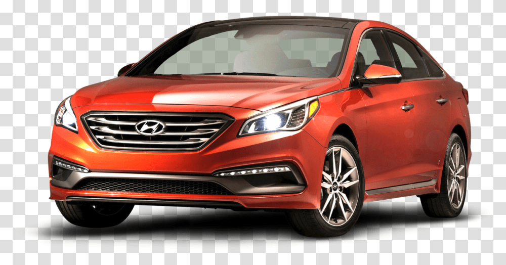 Hyundai Sonata Red Car Image Hyundai Car, Vehicle, Transportation, Automobile, Sedan Transparent Png