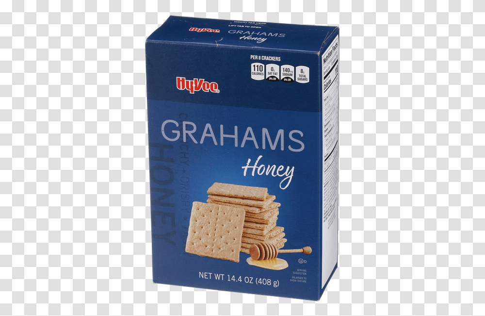 Hyvee Graham Crackers, Book, Bread, Food Transparent Png