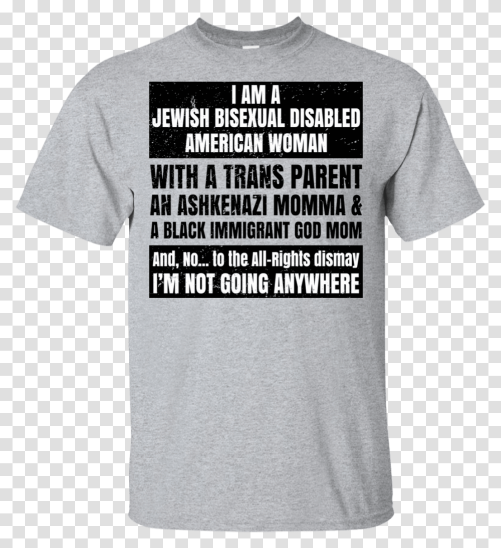 I Am A Jewish Bisexual Disabled American Woman T Shirts Active Shirt, Apparel, T-Shirt, Sleeve Transparent Png