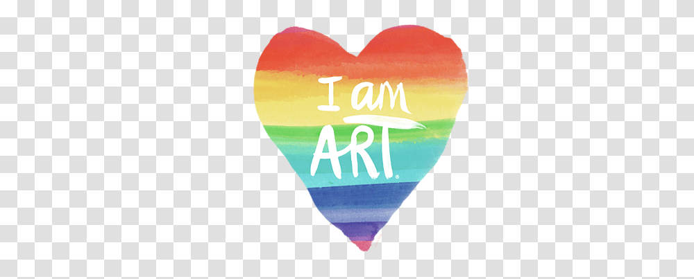 I Am Art Rainbow Heart Art By Linda Woods Baby Onesie Vertical, Poster, Advertisement, Person, Text Transparent Png