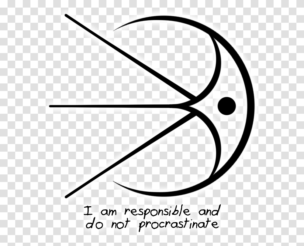 I Am Responsible And Do Not Procrastinate Sigilrequested Circle, Stencil, Logo Transparent Png