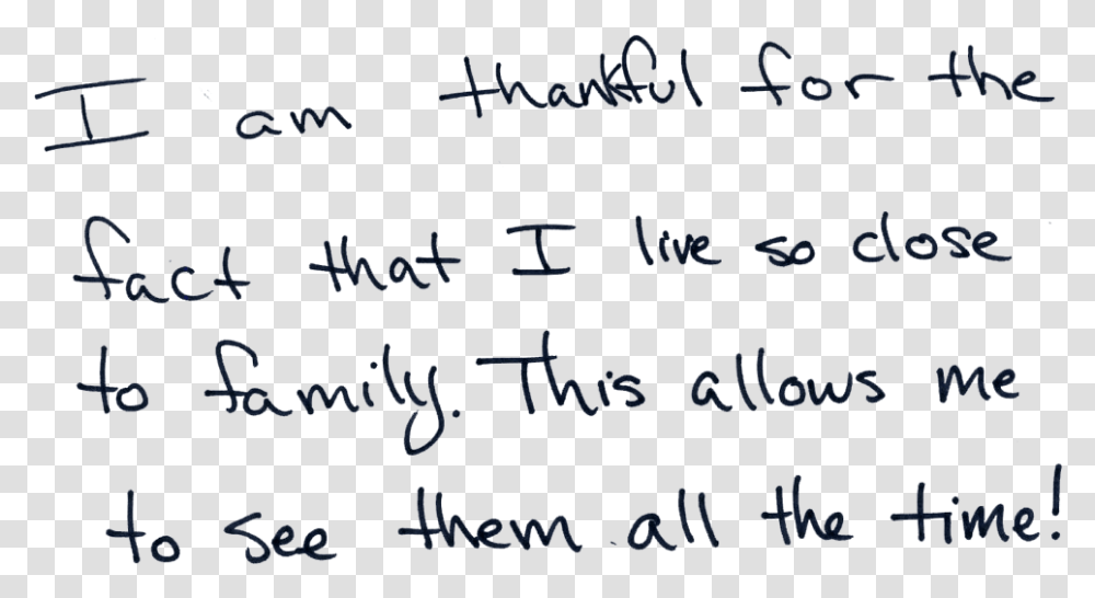 I Am Thankful For The Fact That I Live So Close To Handwriting, Calligraphy, Alphabet, Letter Transparent Png