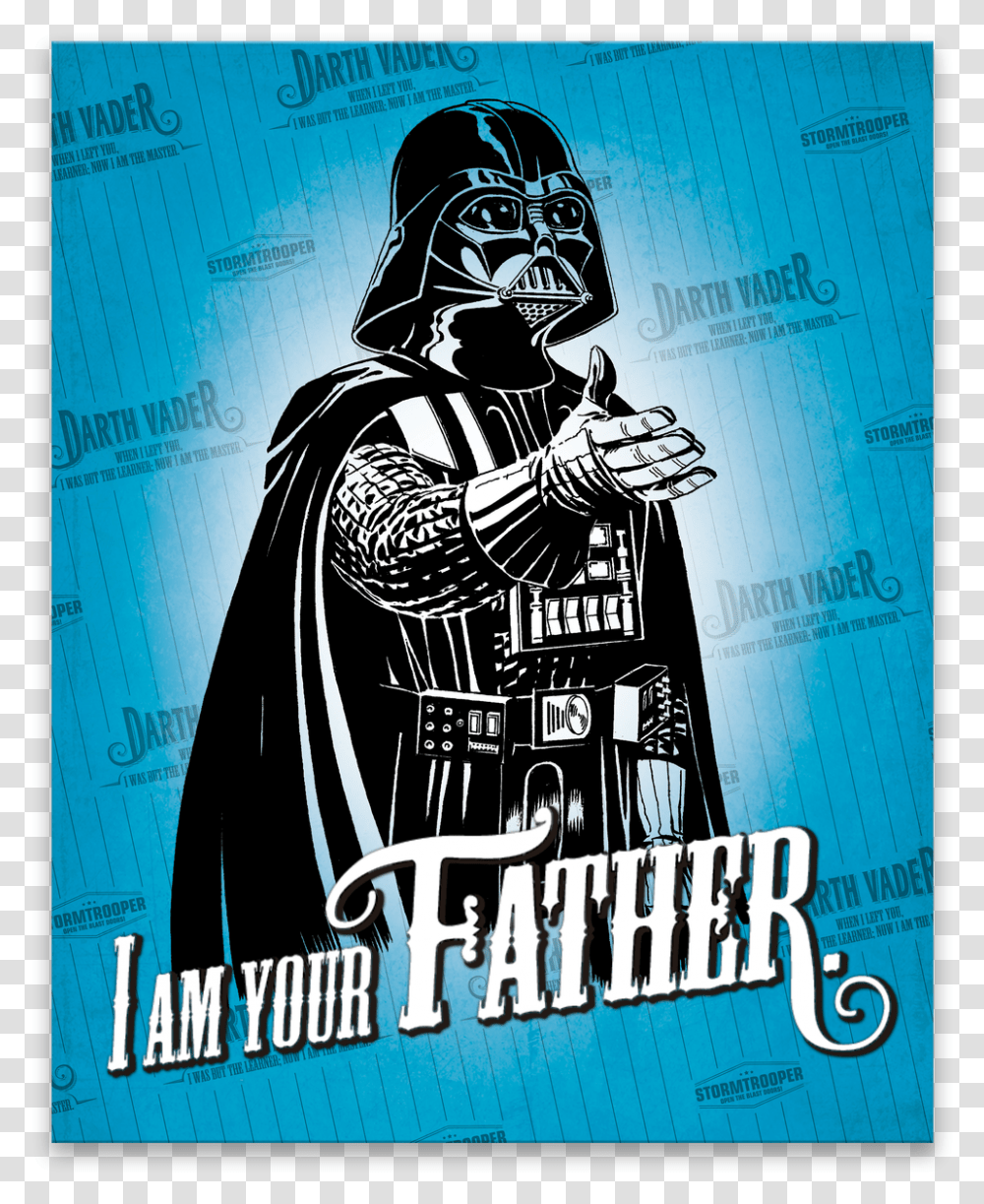 I Am Your Father Dart Vejder, Advertisement, Poster, Person, Human Transparent Png
