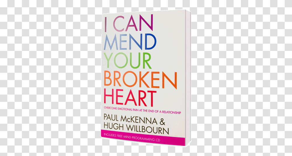 I Can Mend Your Broken Heart Book Cover, Poster, Advertisement, Text, Novel Transparent Png