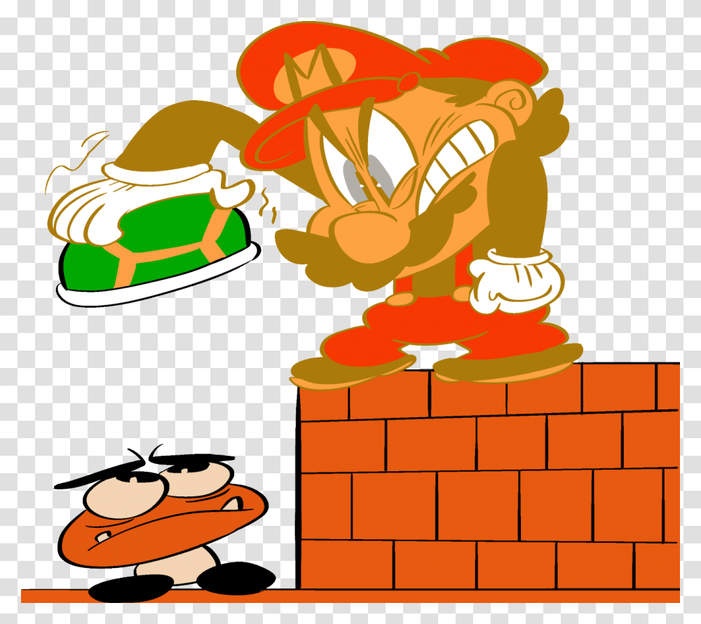 I Cleaned Up Some A Those Goofy Mario And Yoshis Cartoon, Food, Gold, Label Transparent Png