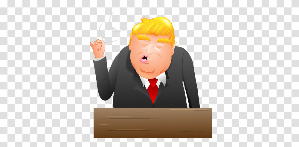 I Created Some Donald Trump Emojis, Person, Attorney, Judge, Tie Transparent Png
