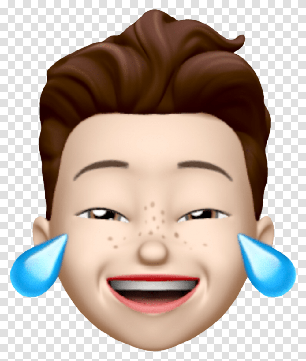 I Decided To Make Memojis Of Carter Hartand Also Of, Head, Toy, Doll, Person Transparent Png
