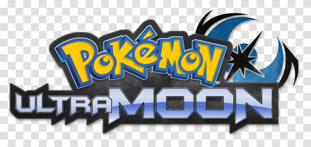 I Decided To Try And Re Create The 'ultra Moon' Logo Turned Pokemon Ultra Moon Logo, Word, Text, Meal, Alphabet Transparent Png