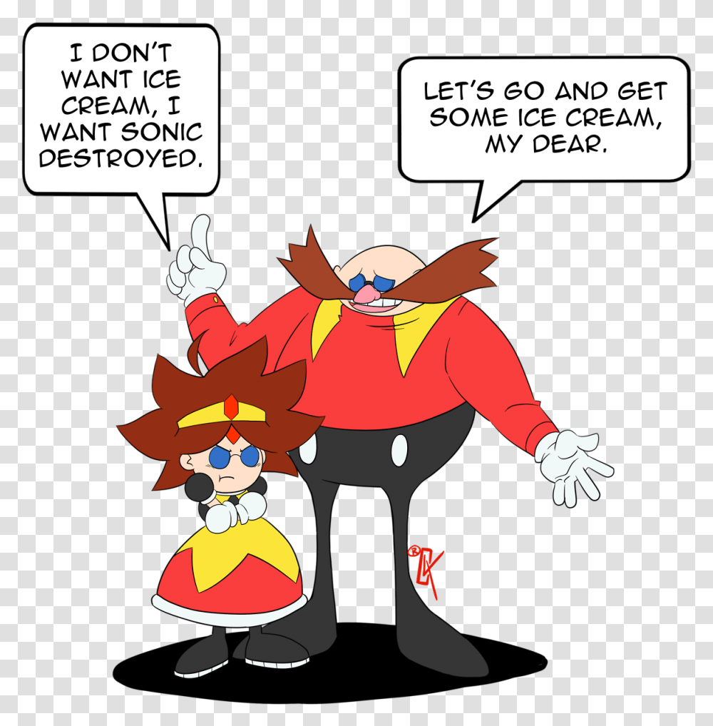 I Don't Want Ice Cream I Want Sonic Destroyed Eggette Omelette, Comics, Book, Person, Human Transparent Png