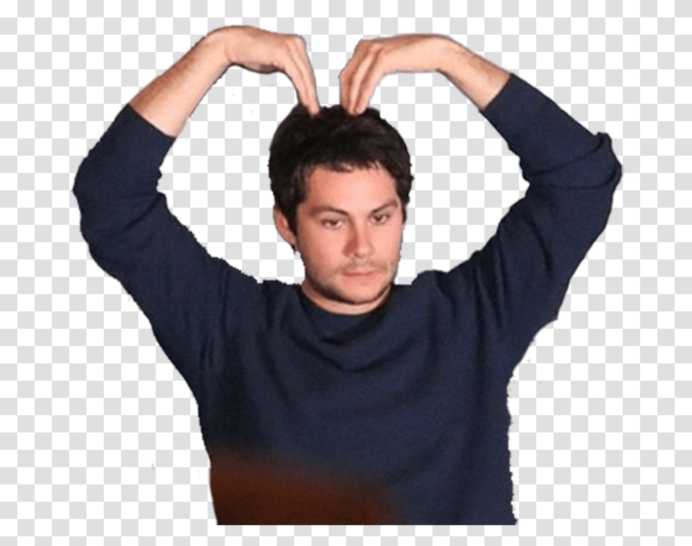 I Dont Even Know Why I Did This Cute Pictures Of Dylan O Brien, Sleeve, Person, Long Sleeve Transparent Png