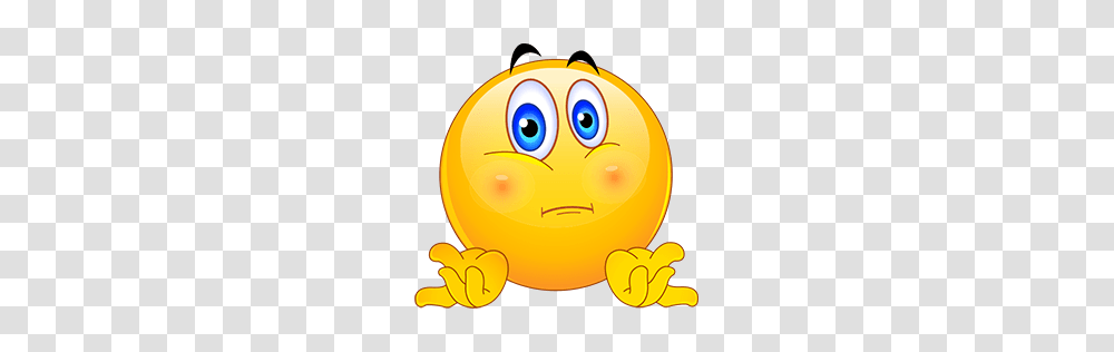 I Dont Know Emoticon Funny Faces Emoticon Smiley, Food, Egg Transparent Png