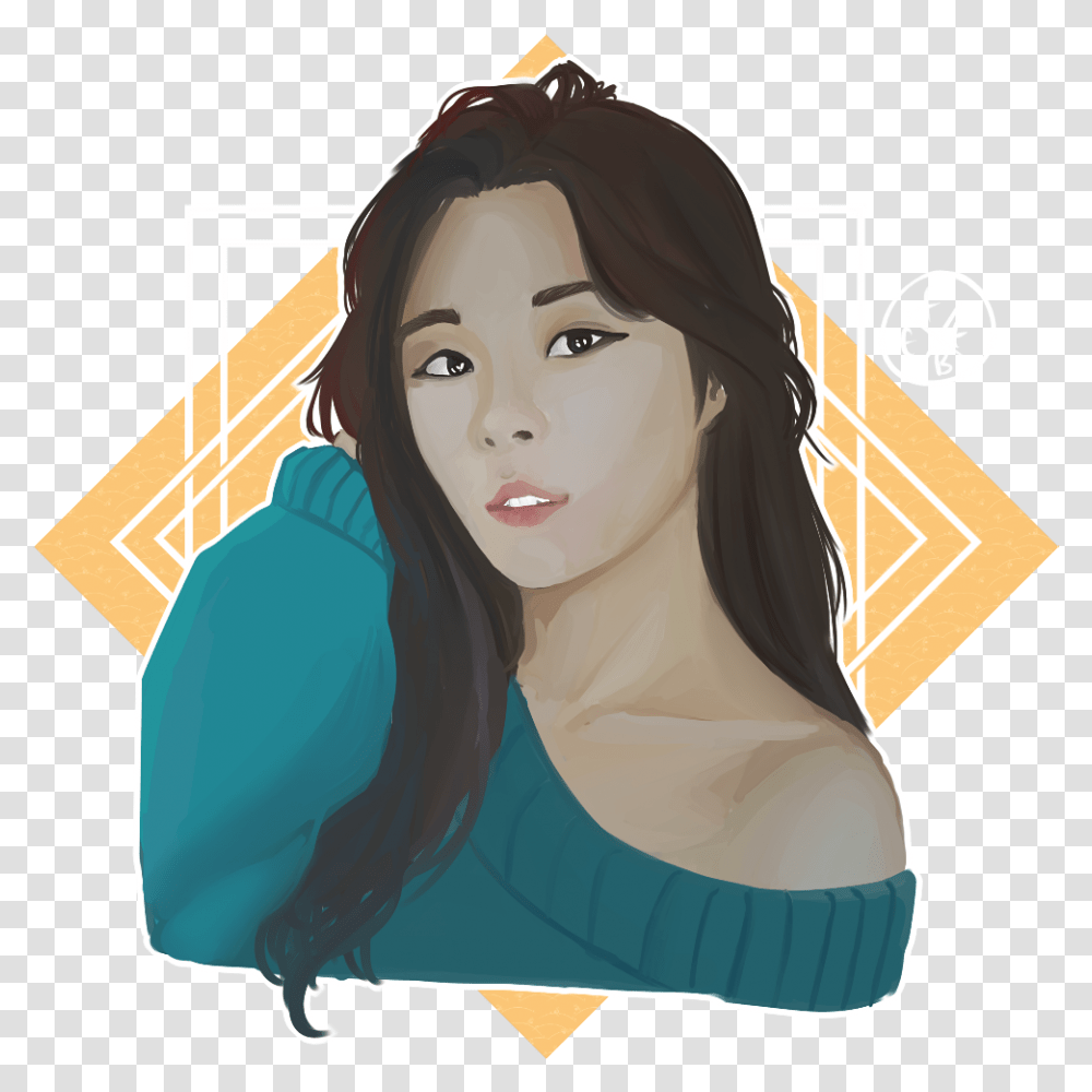 I Dont Paint At All But This Was Fun Girl, Face, Person, Female Transparent Png