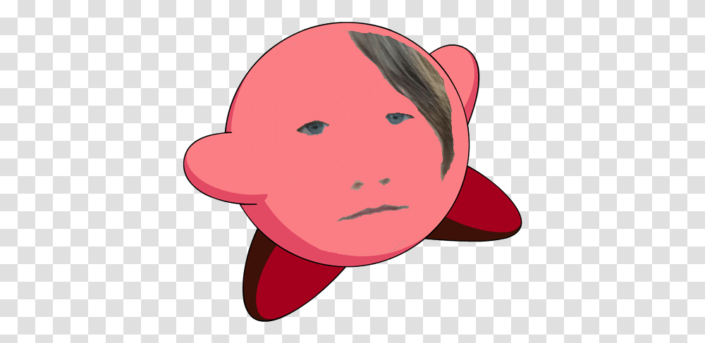 I Don't Know What This Is But Here's A Almost Kirby Angry Kirby With Mouth Open, Clothing, Apparel, Face, Head Transparent Png