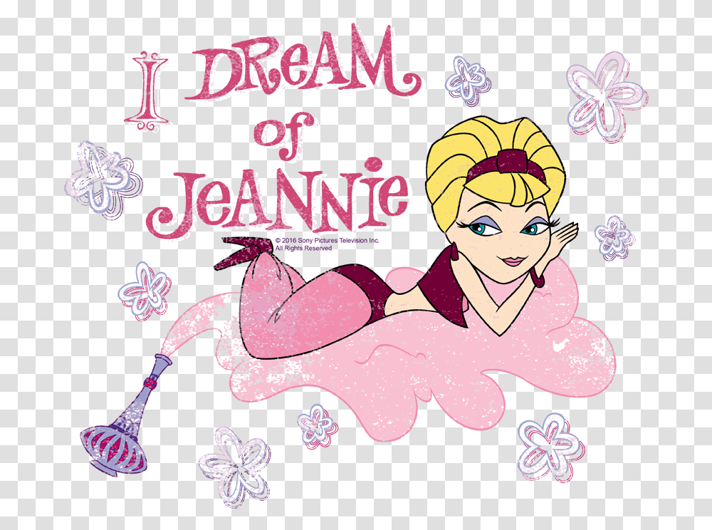 I Dream Of Jeannie Clipart Graphic Royalty Free Stock Dream Of Jeannie Cartoon, Label, Person Transparent Png