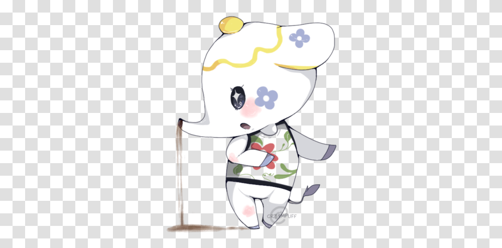I Drew A Tiny Tia Cause She Moved Into My Town Today Tia Animal Crossing Fan Art, Person, Toy, Comics, Book Transparent Png