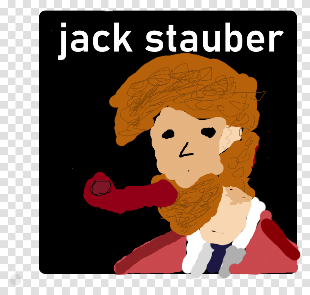 I Drew Jack In A Black Square That's It Jackstauber Hair Design, Person, Human, Poster, Advertisement Transparent Png
