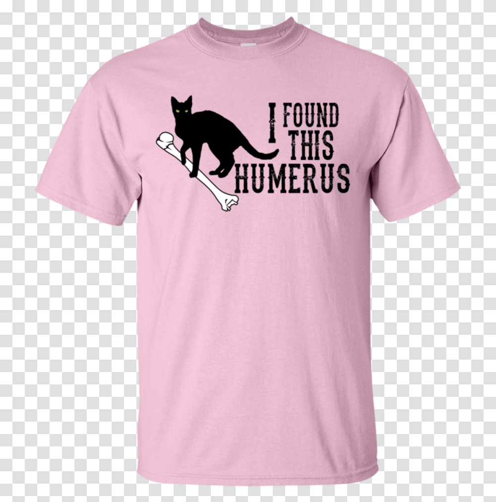 I Found This Humerus Cute Black Cat T Shirt Vacay Times Pink T Shirt, Apparel, T-Shirt, Sleeve Transparent Png