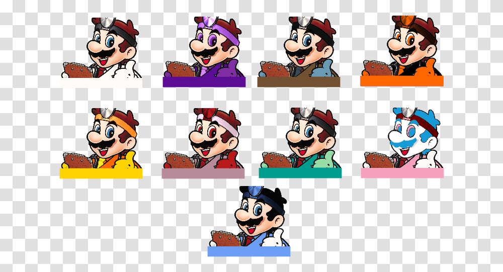 I Have Finalized All Of D Dr Mario, Super Mario, Pirate, Mascot Transparent Png