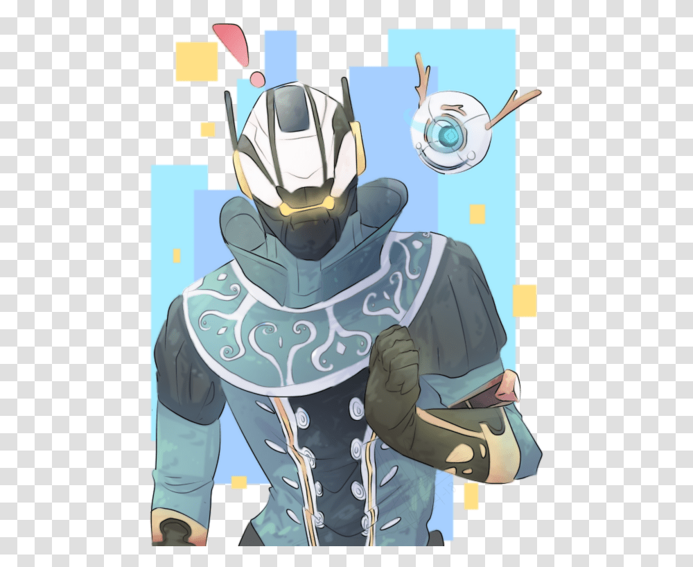 I Havent Posted Here In Awhile So Heres As Drawing Fan Art Destiny Cayde, Helmet, Person, Doctor, Comics Transparent Png